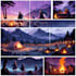 do fantasy realistic illustration or environment comic style
