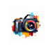 design wolf camera clearing logo bonus free editible file