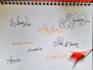 do custom handwritten or digital signature design with professional videography