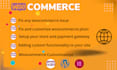 build online store or ecommerce website using woocommerce wordpress