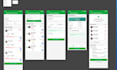 do landing page, web UI UX  design, and dashboard design in figma