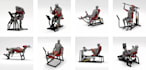 create realistic exercise, workout, gym, fitness, animation video