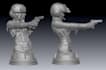 design and sculpt detailed 3d characters, statues, and figures for printing