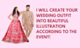 design custom digital wedding invitation card