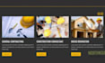 create a userfriendly construction website renovation