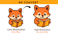 vectorize your image or logo redraw into svg using adobe illustrator