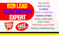 lookup email addresses and lead scraping  for your targeted b2b lead generation