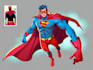 create a superhero character on comic book illustration