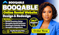 setup booqable online rental website, booqable rental website design and SEO