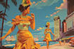 design a vintage poster design