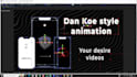 create dan koe style animation video
