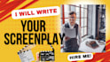 write your movie script, convert your book into screenplay