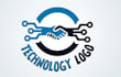 create modern tech startup ,security and technology logo design