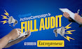 create you a comprehensive activecampaign expert audit full