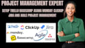 setup trello basecamp asana monday clickup, jira, and agile project management