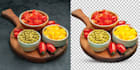 background removal, cut out image, make white or transparent bg