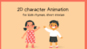 create character animation and cartoon video