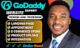 do godaddy website design redesign godaddy, development