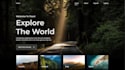 do modern frontend website development with react HTML CSS js gsap animation