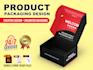 do custom product packaging design, box design and mailer box