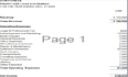 prepare income statement, balance sheet, financial statement
