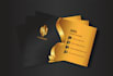 create a professional, modern, and luxury business card design