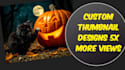 make eye catching and high quality youtube thumbnails