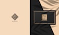 design square kufic calligraphy arabic logo