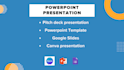 powerpoint presentation design pitch deck powerpoint canva presentatio