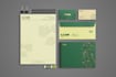 design professional business card and stationery