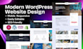 create wordpress website, wordpress, website design or blog