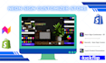 build your shopify neon sign store with live customizer