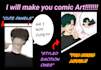 make you comic manga art