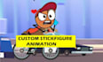 create high quality stickman, stick figure animation video