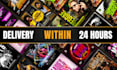 create any viral social media post bundle canva design within 24 hours