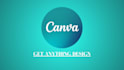 create any design using canva