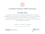be your certified hubspot cms developer