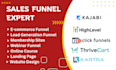 build thrivecart, kajabi, sales funnel, go high level, simvoly, samcart website