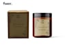 do minimal candle label design, DIY candle care sticker, candle jar 3d mockup