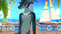 model 3d custom furry vrchat avatar, vrc character