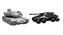 model 3d military vehicle for games and rendering