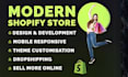 design 6 figure shopify dropshipping store shopify website redesign store