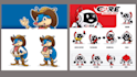 design cartoon illustration for mascot, logo, or sticker