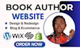 design book author website develop ebook life coaching podcast course website