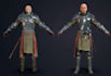 mold 3d realistic character, 3d game model, full body rigging, unity fur texture