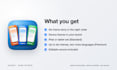 design app store and google play screenshots with headlines that sell
