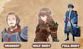 draw your custom dnd dungeons and dragons character