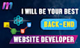 build a robust website backend today