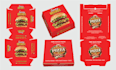 do custom box packaging dieline cut lines and design