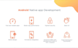 develop native android app using android studio and kotlin